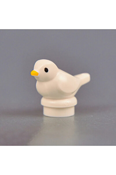 LEGO Orjinal Moc Custom Aksesuar Minifigür Bird Beyaz Kuş Serçe 1 Adet Gönder...