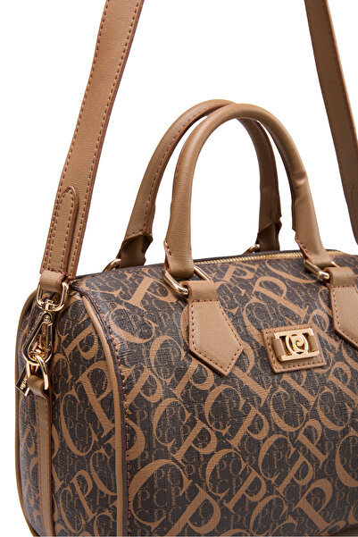 Pierre Cardin Monogram Brown Damen-Umhängetasche 05PO25Y2521