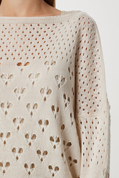 Happiness İstanbul Kadın Taş Triko Kazak Elbise Takım YG00110