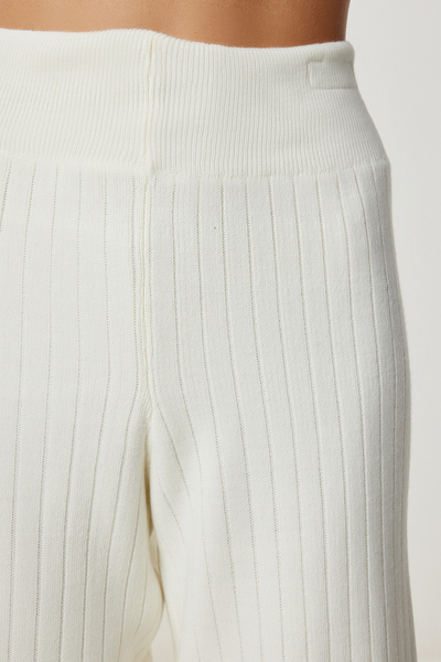 Happiness İstanbul Női csont kötöttáru pulóver nadrág szett YG00109