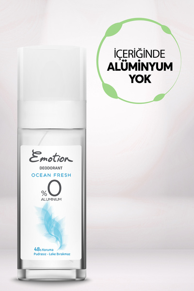 Emotion Ocean Fresh Pump Sprey Kadın Deodorant 6x100 Ml