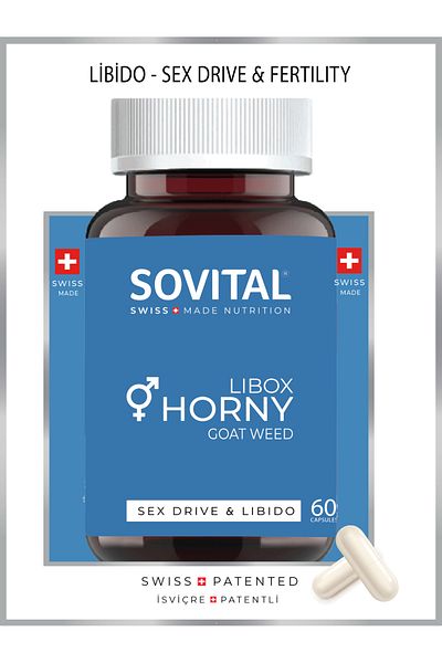 SOVITAL ليبوكس هورني 60 كبسولة