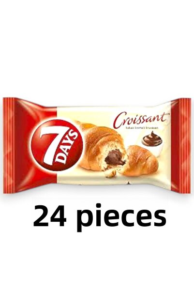 7DAYS كرواسون 7 أيام بكريمة الكاكاو 24 × 60 جم