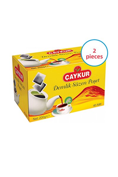 Çaykur 2 كيس إبريق شاي 40 قطعة