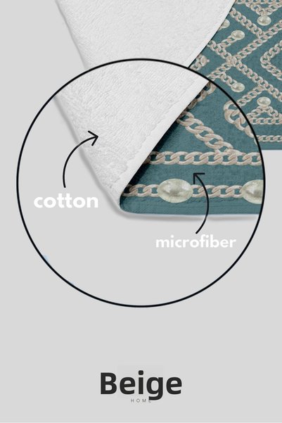 ecemre beach towel منشفة رياضية مطبوعة رقمية - منشفة رياضية - 50x100 سم