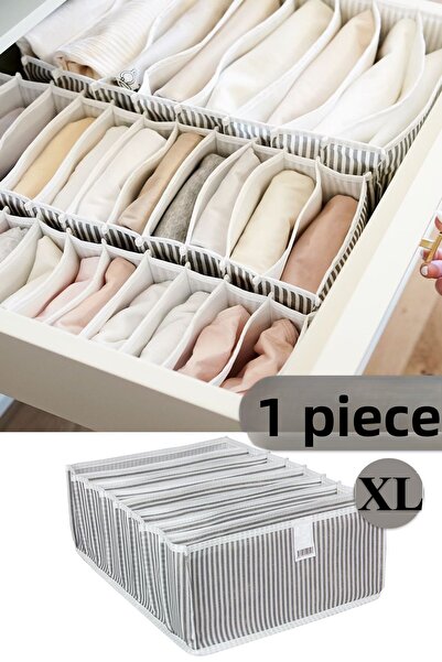 Pazar Kapısı منظم أكورديون منظم للأدراج مقاس XL