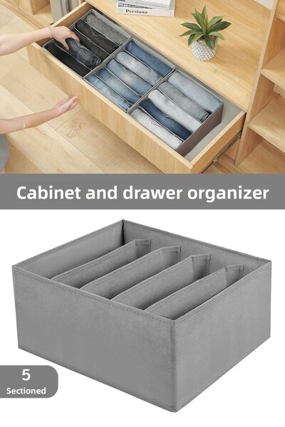 Meleni Home Οργάνωση συρταριών 5 θέσεων, Οργάνωση ντουλαπιών πλυντηρίων, οργά...