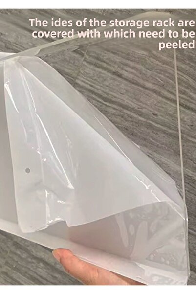 Pleksi Atölyesi Αόρατο Ράφι Μπάνιου 20x10 εκ. Ράφι από πλεξιγκλάς