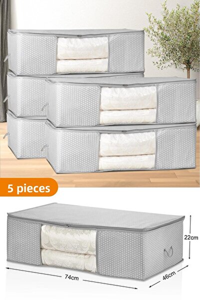 Serstil 5 Τεμάχια - Μεγάλο Μέγεθος Κάτω Βάσης με Παράθυρο Γκρι στίγματα 74 Χ ...