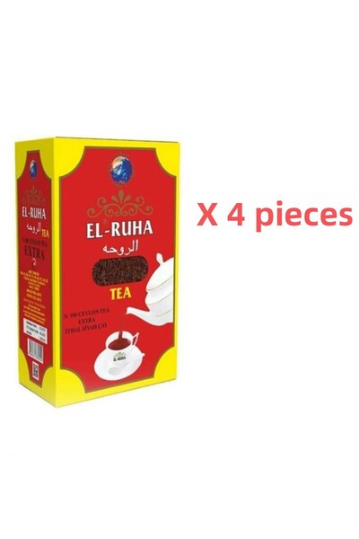 ALPSAN CUP AMBALAJ EL-RUHA 800 جرام 4 قطع شاي سكب يد روها