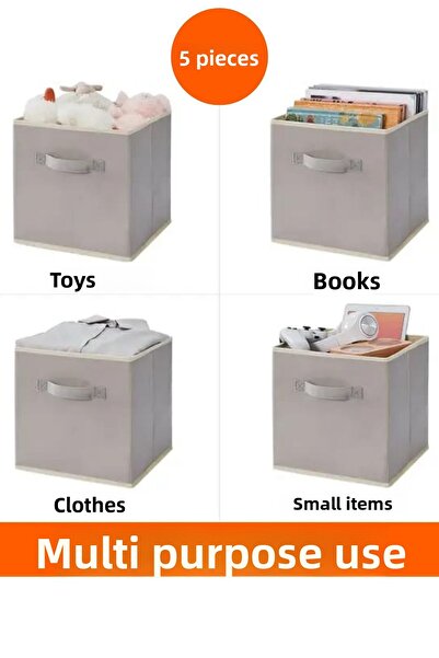 Ekici home textile 5 Pieces - Wardrobe Underwear Toy Organizer Folding Storag...