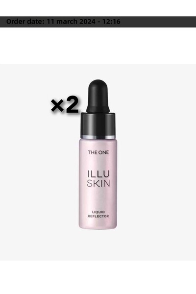 Oriflame جهاز تفتيح سائل طويل الأمد من One Illuskin، قطعتين