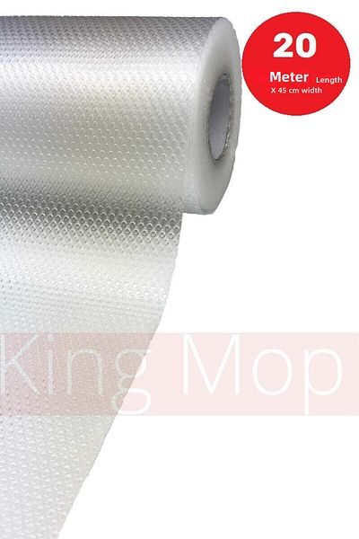King Mop 20 Μέτρα X 45 εκ. EVA Ράφι Αντιολισθητικό Ράφι Συρταριού Εσωτερικά EVA1003-20