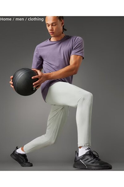 adidas D4t Training Joggers Men's Gray Bottom Tracksuit Il1402