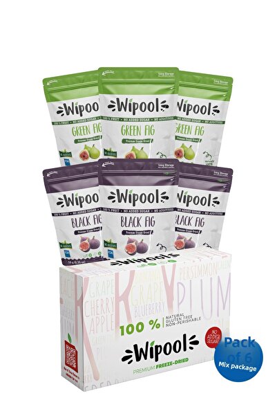 wipool organic discover the healthy life فواكه مجففة بالتجميد - فواكه مجففة م...