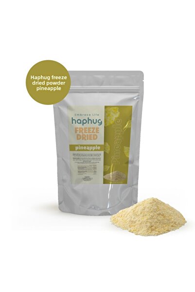HapHug Freeze Dried Powder Pineapple - 200 Gr Wholesale Package