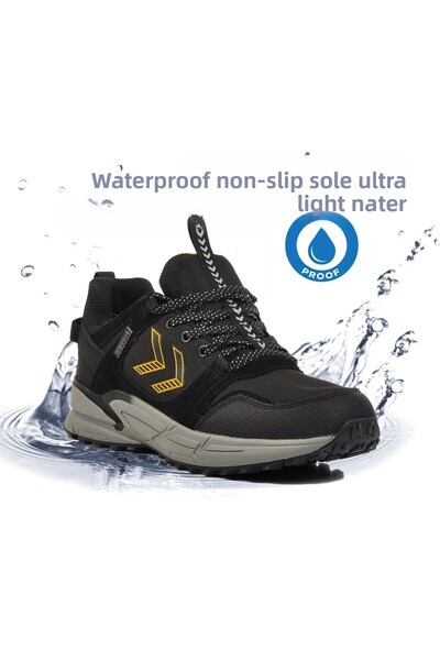 hummel Μαύρα αδιάβροχα ανδρικά παπούτσια εξωτερικού χώρου 900561 Hml Gize