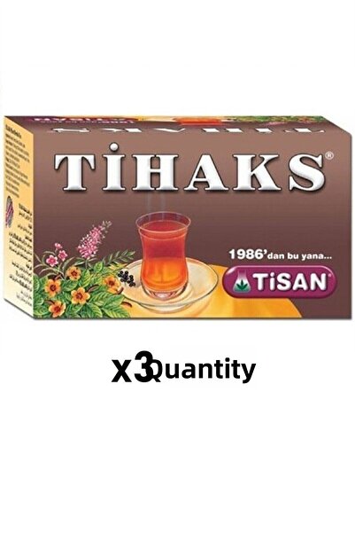 KELKİT AKTAR تيسان تيهاكس شاي أعشاب 20 كيس تصفية 3 قطع