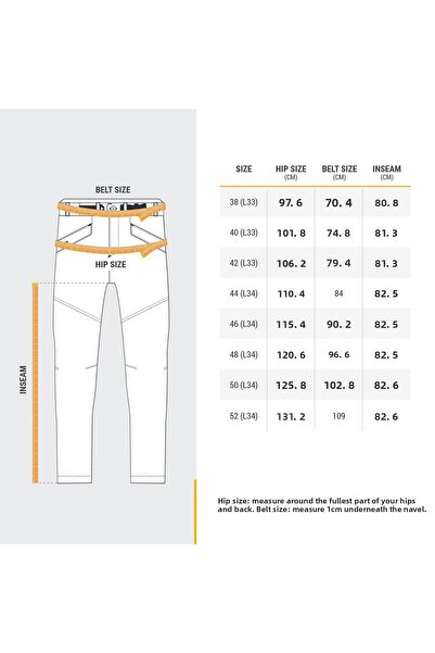 Decathlon Men's Waterproof and Warm Outdoor Trousers - Gray - Sh100