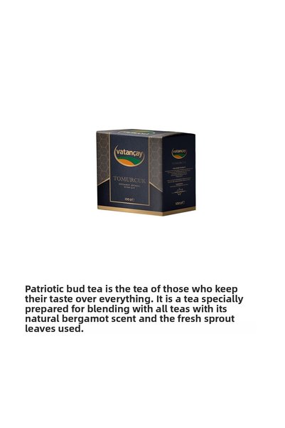 Vatan çay Tea Package: 100Gr Black Tea and 1000Gr Keyf-I Ala Tin