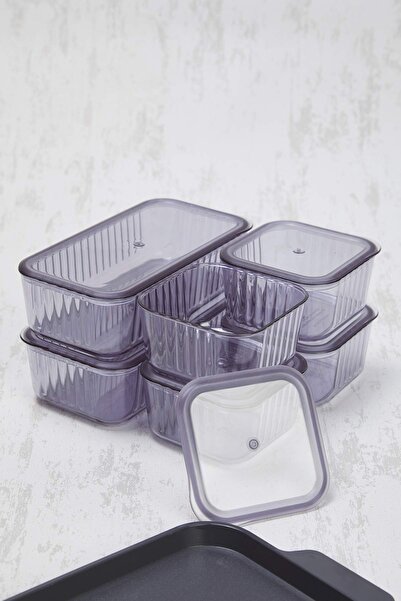 TRENDYOLMİLLA HOME Breakfast Set with 6 Compartments and Lid Tphss25Khl00000