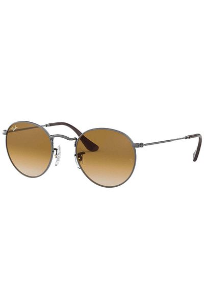 Ray-Ban Ray Ban Man Round Round Metal Sunglasses- Rb 3447n - Lense Size:50mm - Gunmetal