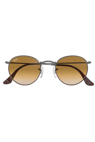 Ray-Ban Ray Ban Man Round Round Metal Sunglasses- Rb 3447n - Lense Size:50mm - Gunmetal