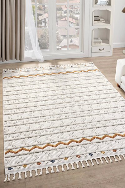 Eliz Home Modern Dokuma Halı Yolluk Antre Oturma Odası Salon Mutfak Halısı