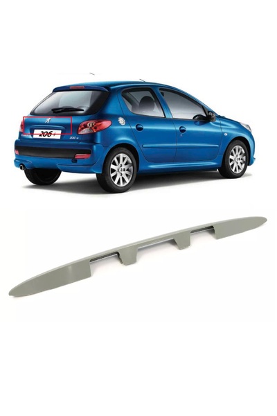 CMEPARTS Peugeot 206 / 206 T3e Plus 1998-2013 Uyumlu Bagaj Plaka Üst Çıtası –...