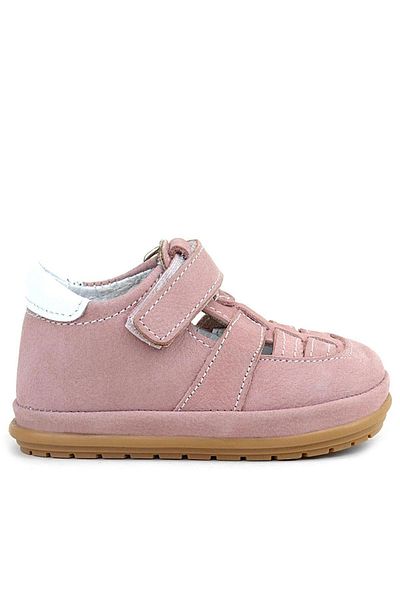 Rakerplus Muppet Genuine Leather Powder Velcro Anatomical Baby Sandals Shoes