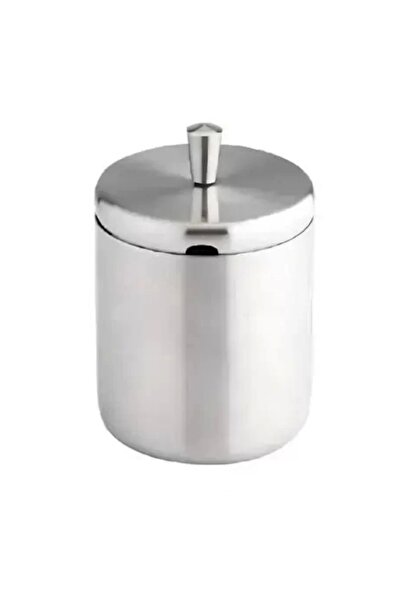 Kısmet EGE-02 430 Kalite Ege Büyük Boy Kapaklı Metal Baharatlık