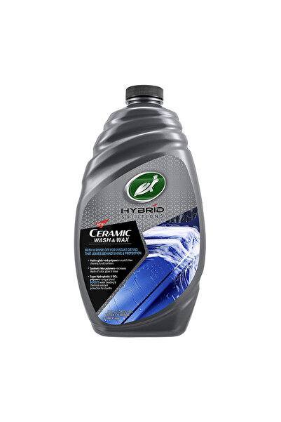 Turtle Wax Hybrid Solutions Ceramic Wash & Wax - Wash And Rinse For Instant Shine And Protection 1.42 L