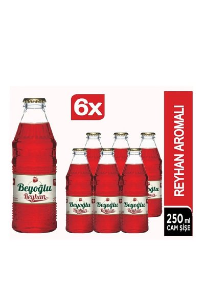 Beyoğlu Reyhan Aromalı Gazoz 6 X 250 ML