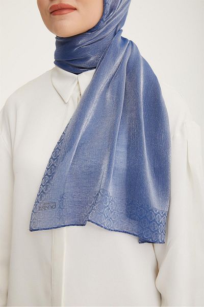 Armine Trend Pearly Shawl - 2 - Albastru denim 23047