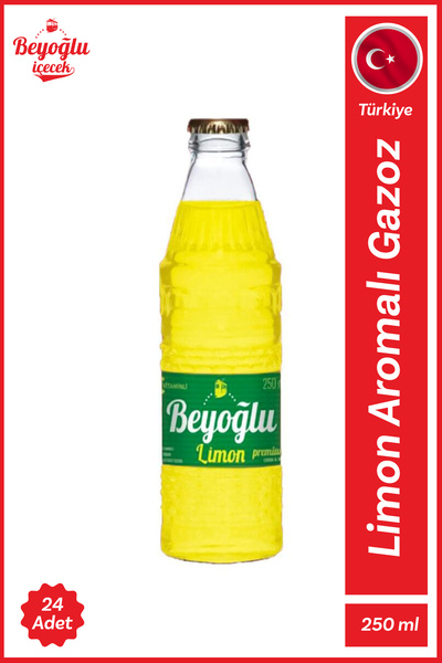 Beyoğlu Limon Aromalı Gazoz 24x250 Ml