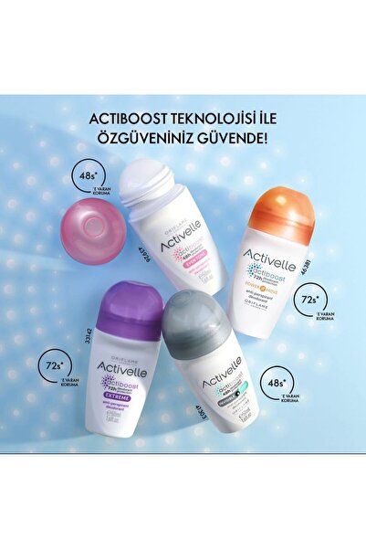 Oriflame Activelle Extreme Anti-perspirant Roll-on 4 Adet