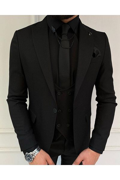 sarprun fashion Slim Fit Slim Fit Vest Suit