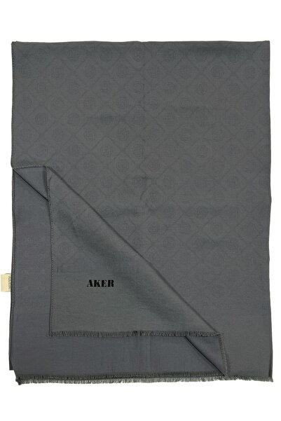 Aker Cotton Şal - Metalik Gri 974