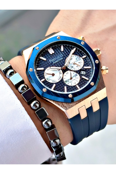 Ferrucci Function Fonksiyonlu Silikon Erkek Kol Saati