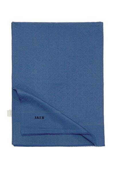 Aker Cotton Şal - İndigo 922