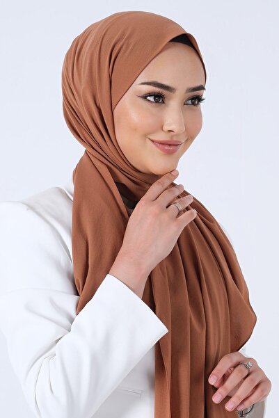 HAREM SCARF Asian Shawl - Tan