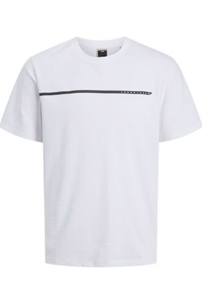 Jack & Jones Ανδρικό μπλουζάκι με στρογγυλή λαιμόκοψη Jack&jones Fusion Full Branding Crew