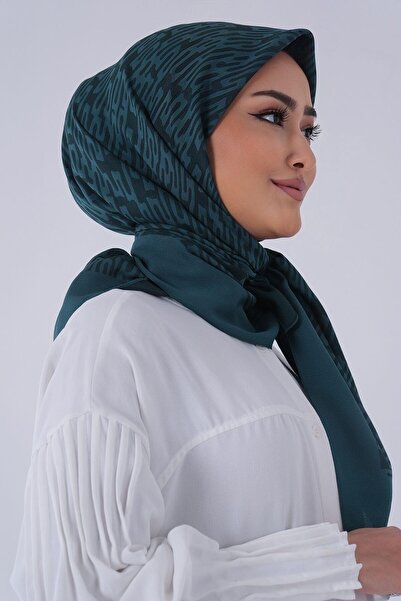 HAREM SCARF Viscose Scarf - İdil - Emerald