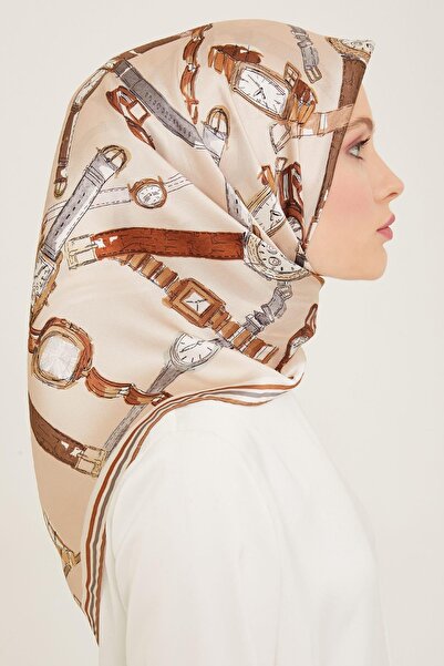 Armine Silk Scarf 2024 Summer - 9141-84 Twill