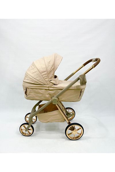 burbay Burbay 5-in-1 Cricut Newborn Stroller, Car Seat, and Mommy Bag with Large Wheels and Foldable