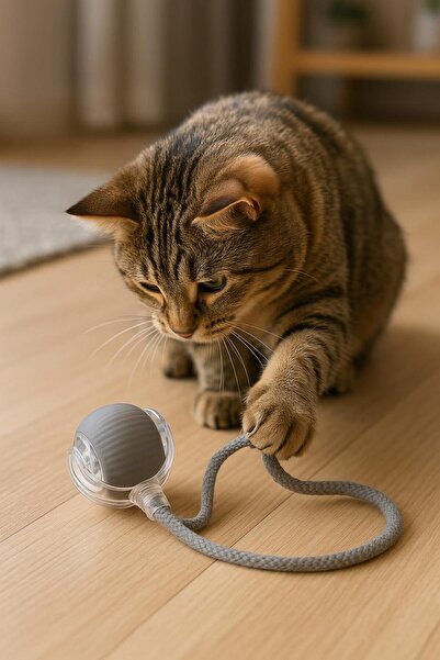 Pati Paw ZIPLAYAN AKILLI KEDİ OYUNCAĞI TİTREŞİMLİ