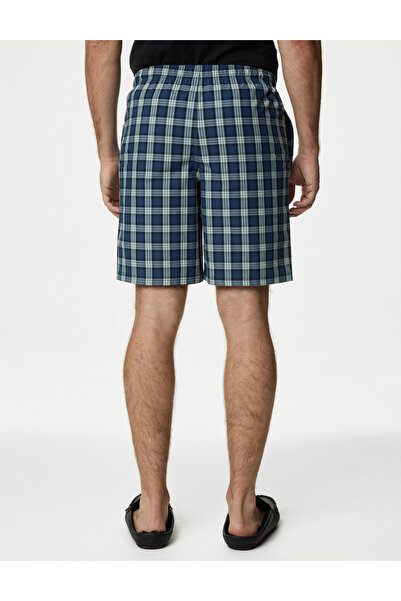 Marks & Spencer Saf Pamuklu 2'li Regular Fit Pijama Altı