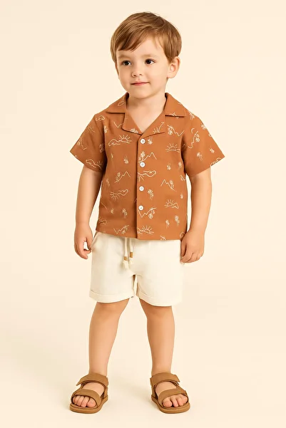 greenmoss Boy's Shirt Suit