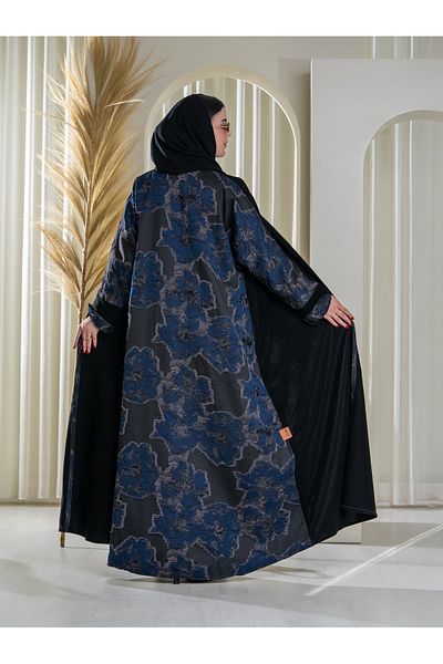 elegant hijab عباية تاج السهرة - عباية مزخرفة