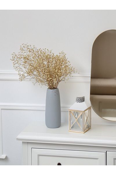 Lapida Home Decor Μοντέρνο Μακρύ Πέτρινο Βάζο – Γκρι Κύλινδρος Διακοσμητικό Αξεσουάρ Σπιτιού |   Διακοσμητικό Αξεσουάρ Σπιτιού 23 εκ